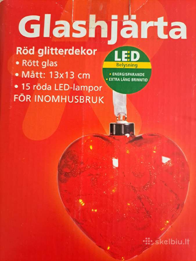 LED lempa sirdute - nuotraukos Nr. 3