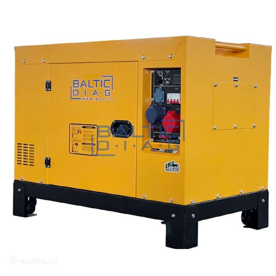 Mobilus dyzelinis generatorius Bd22000sea, 15 kw