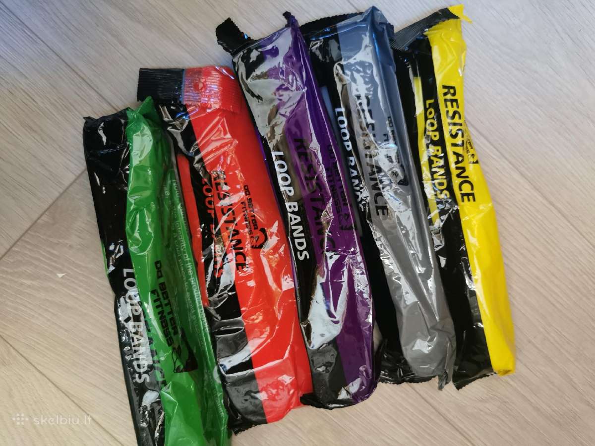 Pasipriešinimo, trenruočių sporto elastinės gumos - nuotraukos Nr. 3