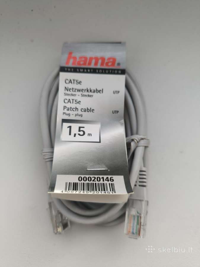 Nauji Lan Ethernet laidai Cat5e 1.5m Rj45 - nuotraukos Nr. 2