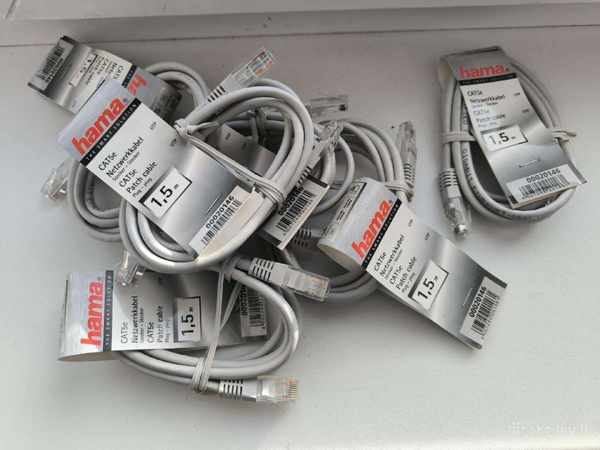 Ethernet laidai Nauji