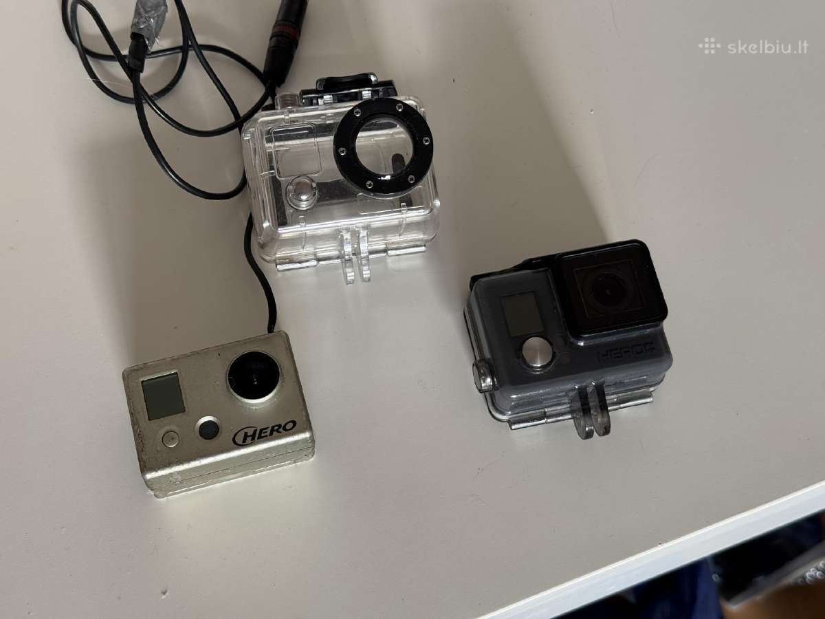 Gopro Hero ir Hero 4 Plus - Skelbiu.lt