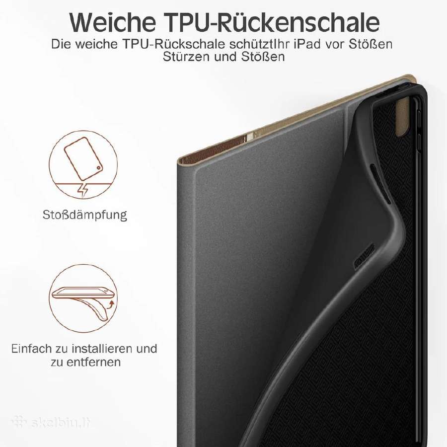 Kingblanc dėklas-stovas skirtas iPad su pieštuko l - nuotraukos Nr. 4