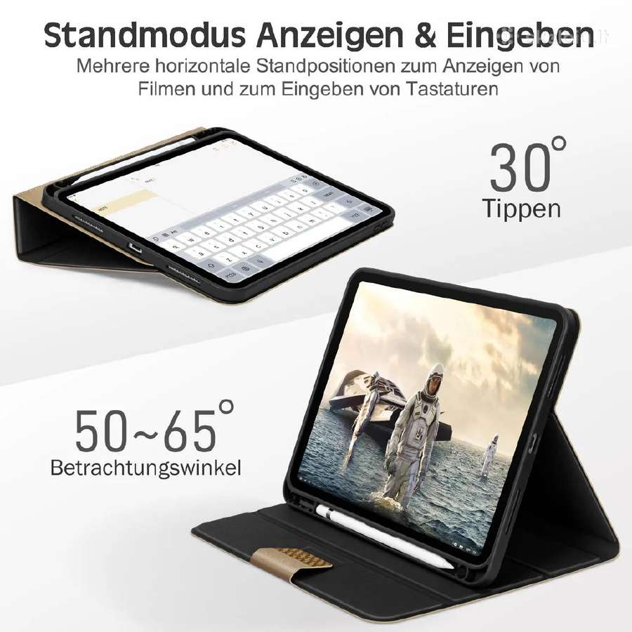 Kingblanc dėklas-stovas skirtas iPad su pieštuko l - nuotraukos Nr. 3