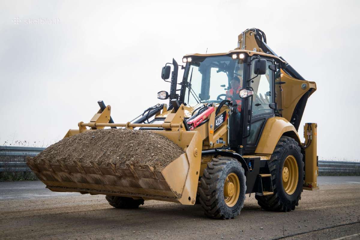 Cat 428 432 444 stiklai, Cat259d priekinis stiklas - nuotraukos Nr. 2
