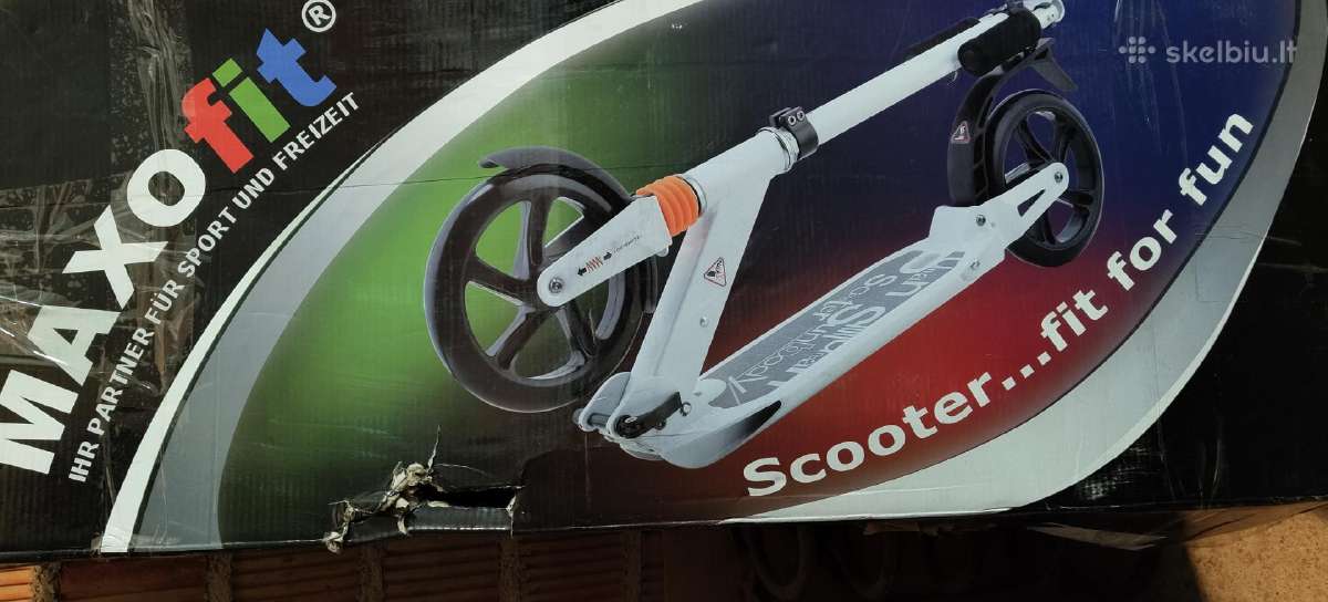 Maxofit sulankstomas paspirtukas naujas
