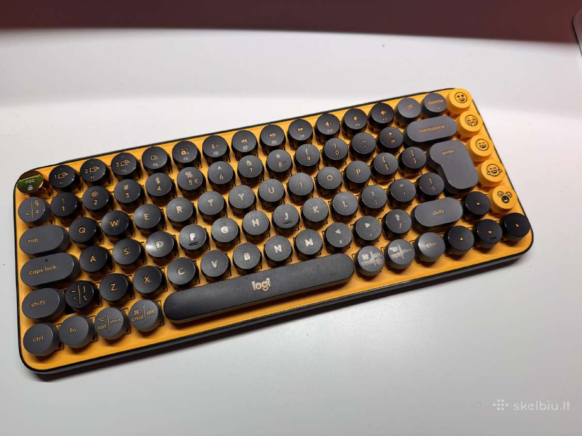 Logitech pop keys klaviatūra - nuotraukos Nr. 2