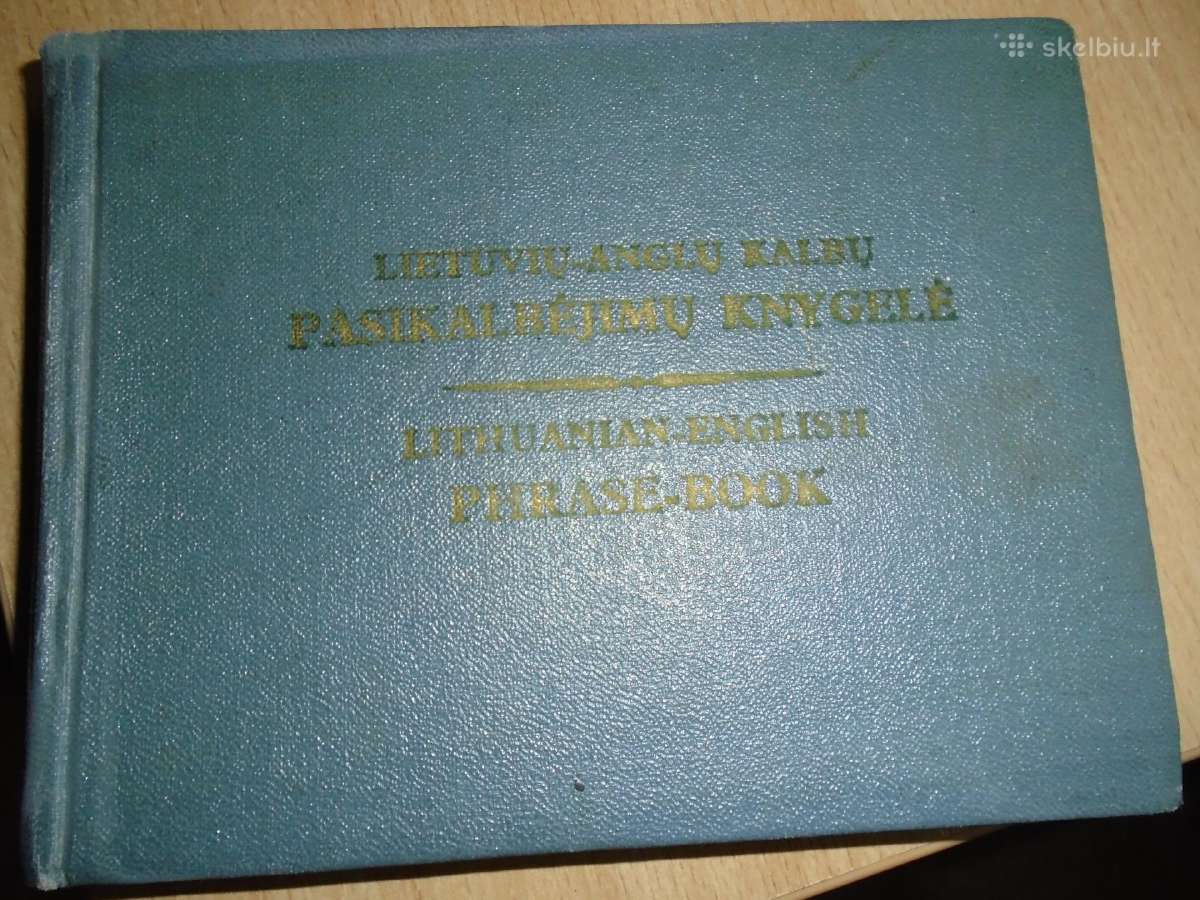 Lietuvių-anglų kalbų pasikalbėjimų knygelė