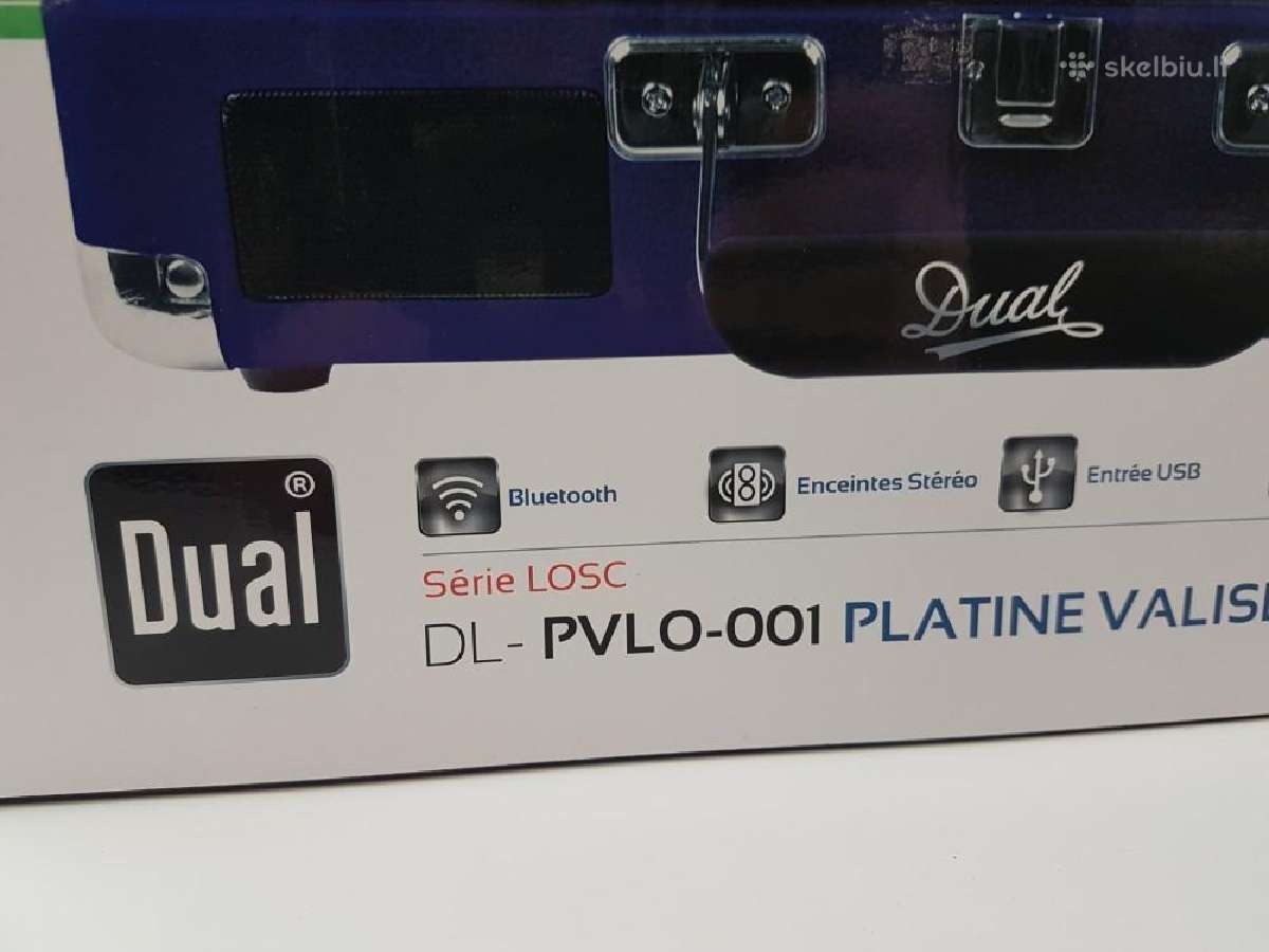 Patefonas "Dual Dl-pvol-001 - nuotraukos Nr. 3