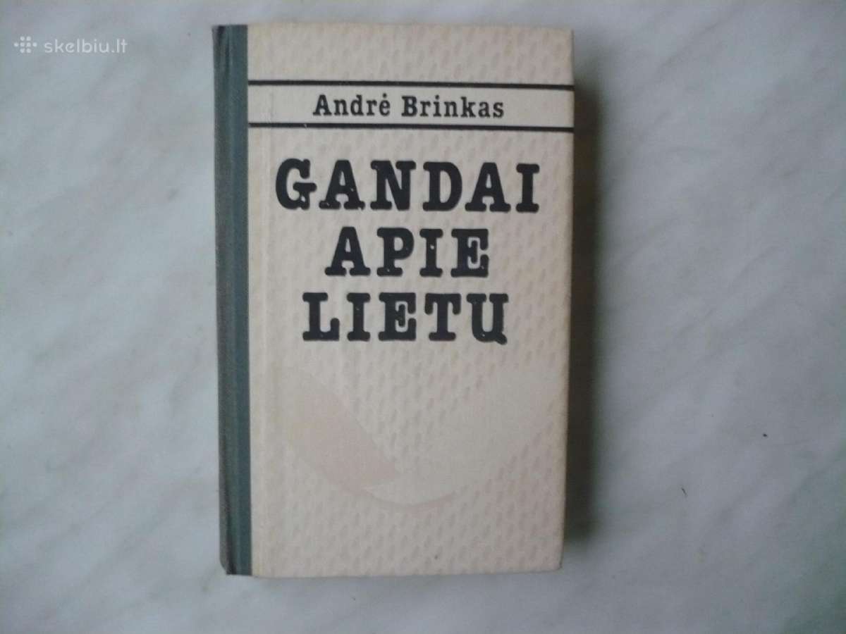 A. Brinkas - Gandai apie lietų