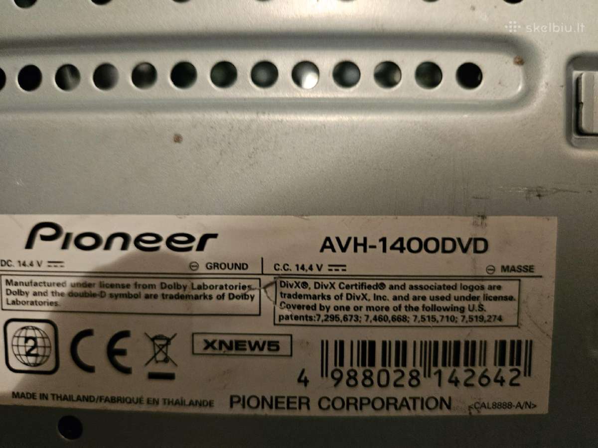 Naujo kaina350€ Pioneer multimedija su btaudio usb - nuotraukos Nr. 5