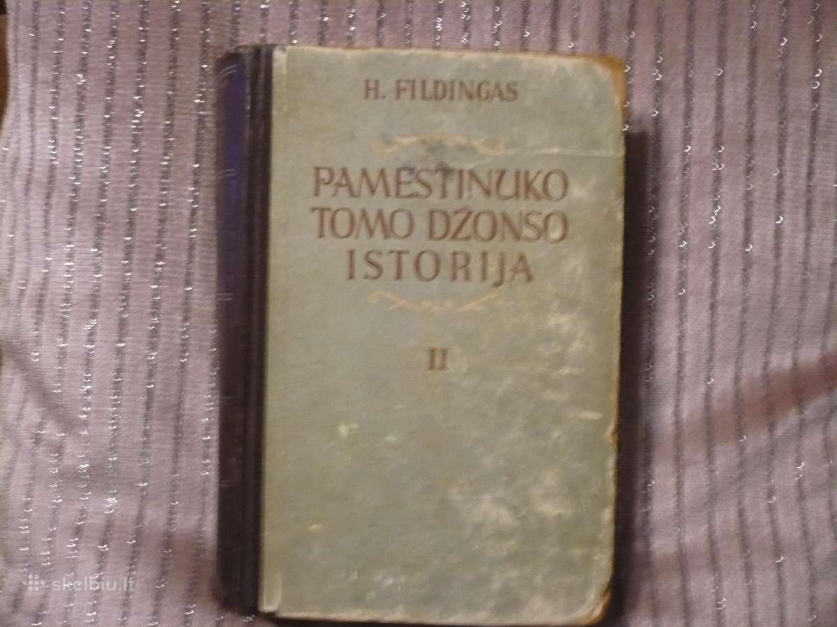 H. Fildingas - Pamestinuko Tomo Džonso istorija II