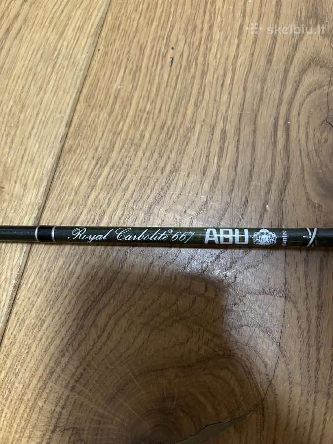 Muselinė meškerė “abu Royal Carbolite 667 - nuotraukos Nr. 3