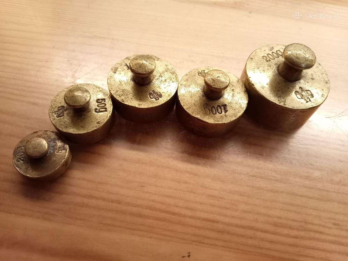 Vokieciu senoviniai svareliai iki 1914 m