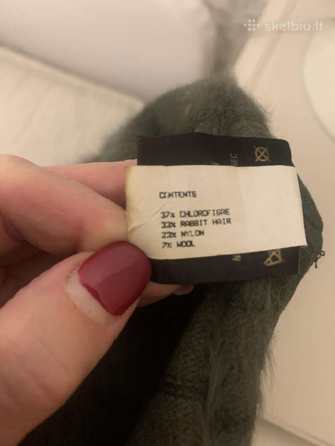 Dvi vintage triušio vilnos beretės Kangol 50-52cm - nuotraukos Nr. 7