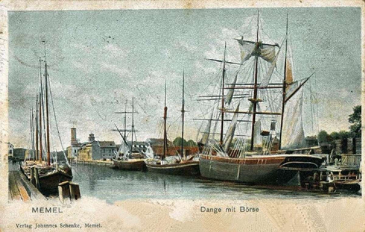 Memel Klaipeda atvirukas
