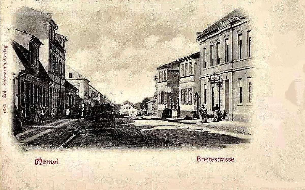 Memel Klaipeda atvirukas