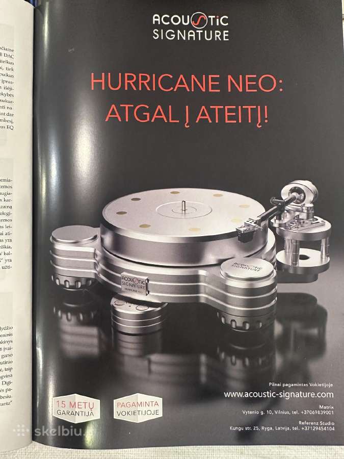 Mcintosh Mt2-6 precision turntable vinilo grotuvas - nuotraukos Nr. 11