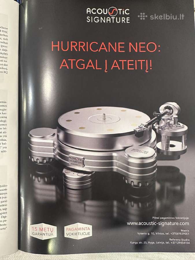 Mcintosh Mt2-6 precision turntable vinilo grotuvas - nuotraukos Nr. 12