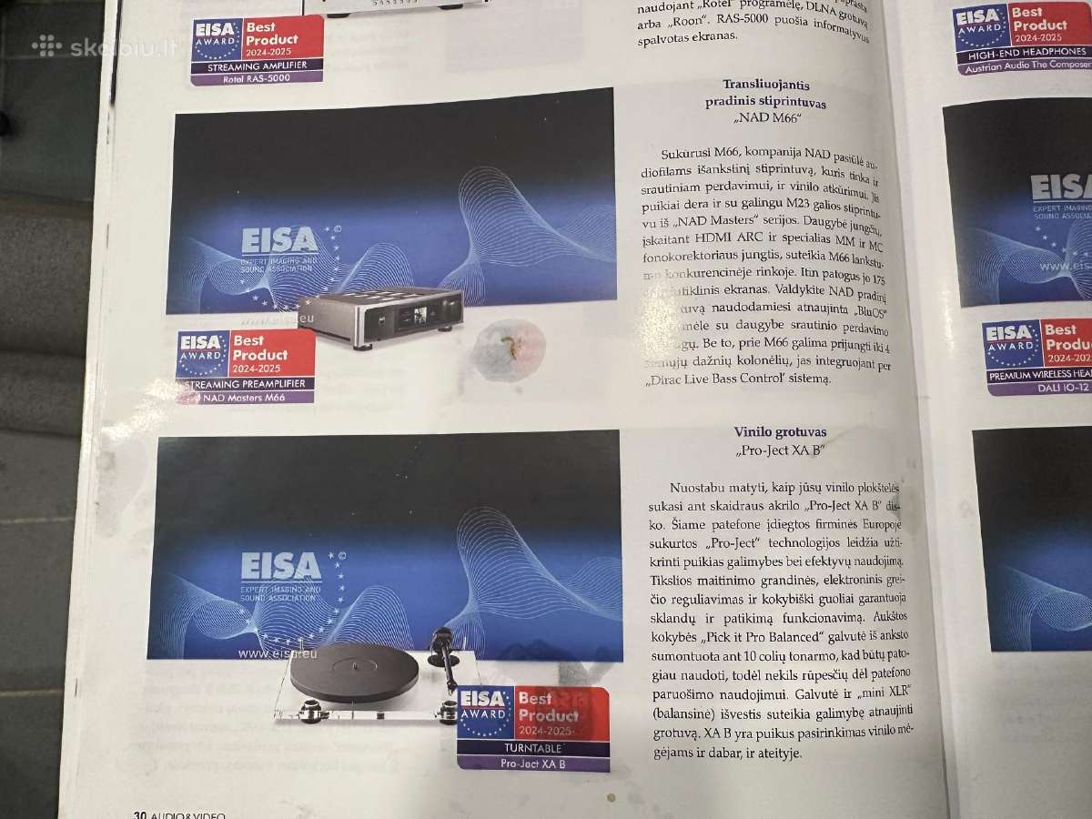 Nad C3050 2x100w Vu meters stiprintuvas - nuotraukos Nr. 21