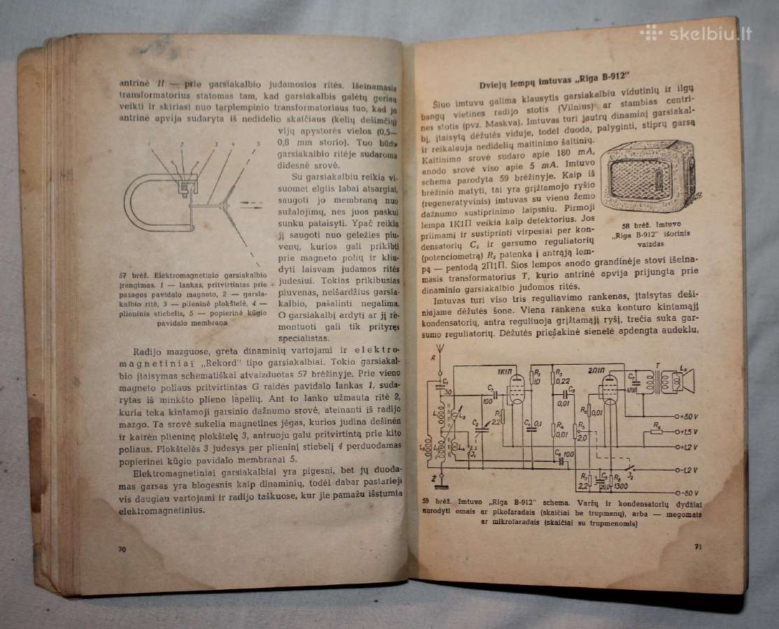 Kaimo radijo mėgėjas J. Stanaitis knyga 1954m. - nuotraukos Nr. 8
