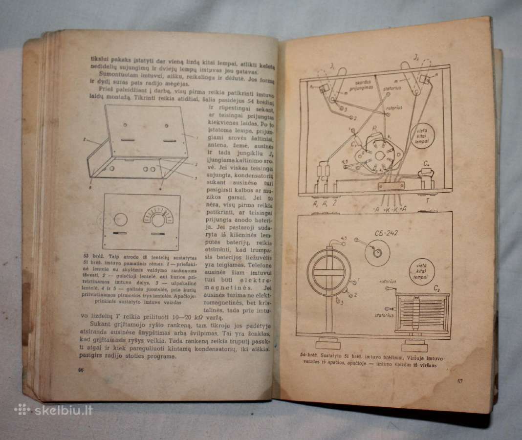 Kaimo radijo mėgėjas J. Stanaitis knyga 1954m. - nuotraukos Nr. 7