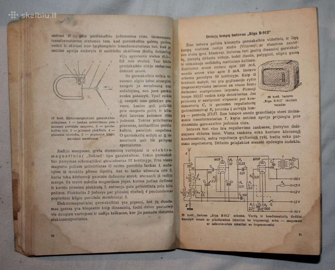 Kaimo radijo mėgėjas J. Stanaitis knyga 1954m. - nuotraukos Nr. 8