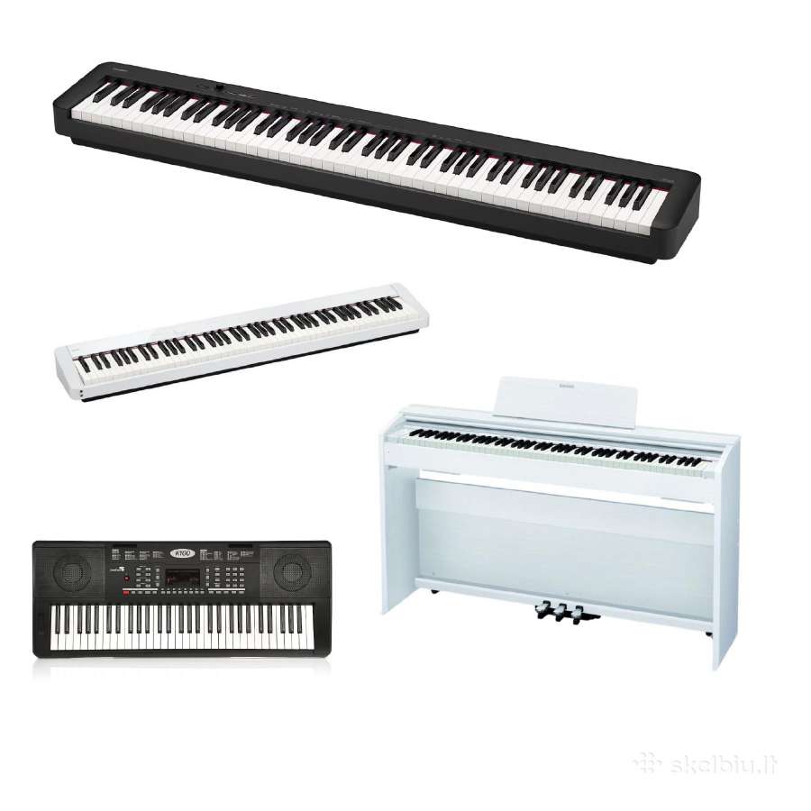 Skaitmeniniai pianinai, sintezatoriai