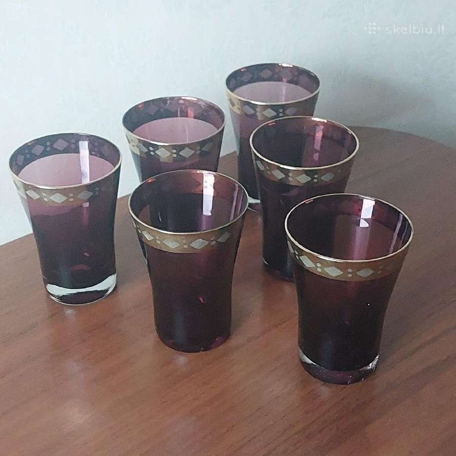 Antikvariniai bokalai vynui ,iš tarybinių laikų - nuotraukos Nr. 2