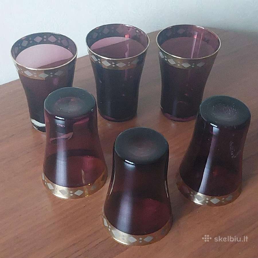 Antikvariniai bokalai vynui ,iš tarybinių laikų - nuotraukos Nr. 7
