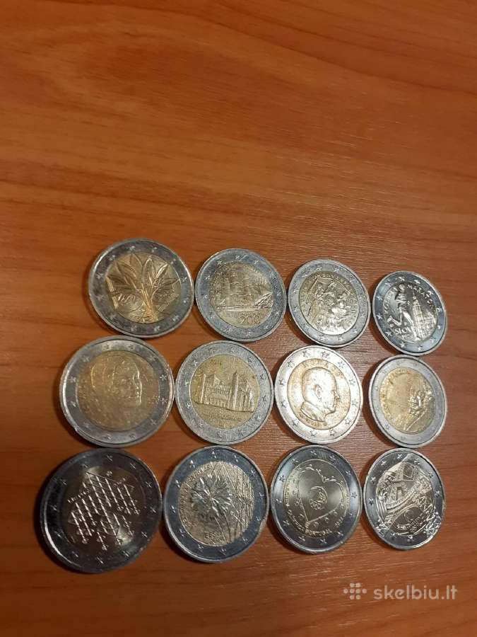 2 eurų monetos proginiai