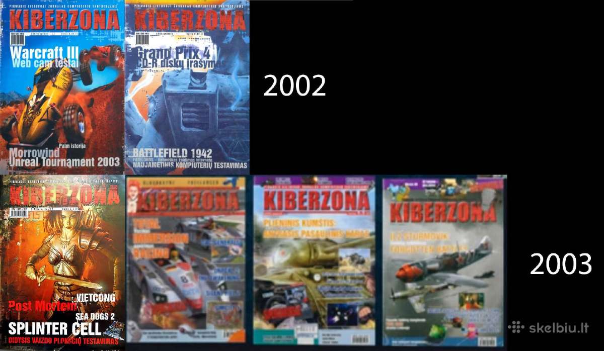 Perku senus "Kiberzona" žurnalus