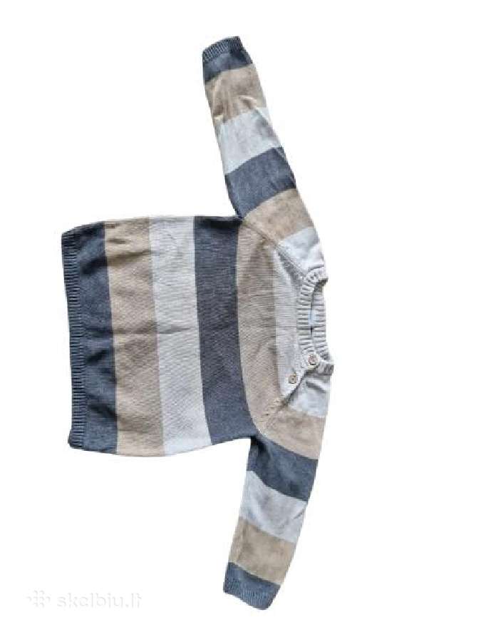 Vaikiškas dryžuotas H&m megztinis (Būklė Gera)