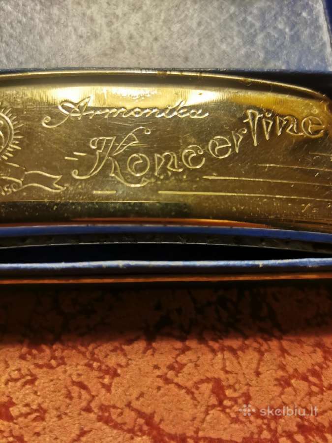 Sena lietuviška Kauno gamyklos armonika - nuotraukos Nr. 7