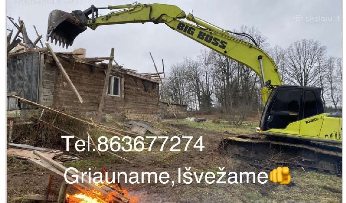 Smelis,žvyras Kasame Valome Kudras Tvenkinius - nuotraukos Nr. 9