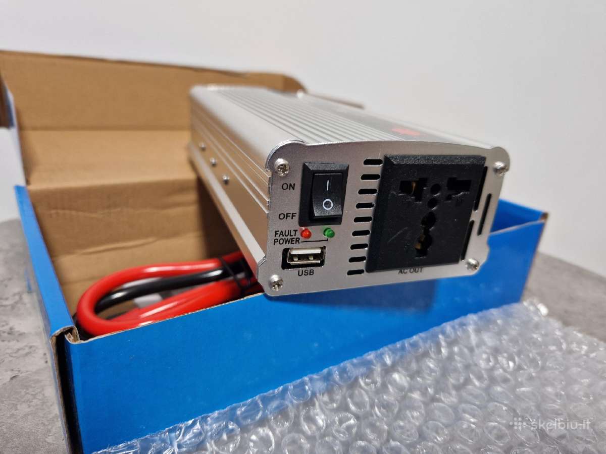 Naujas 2000w inverteris iš 12v į 220v