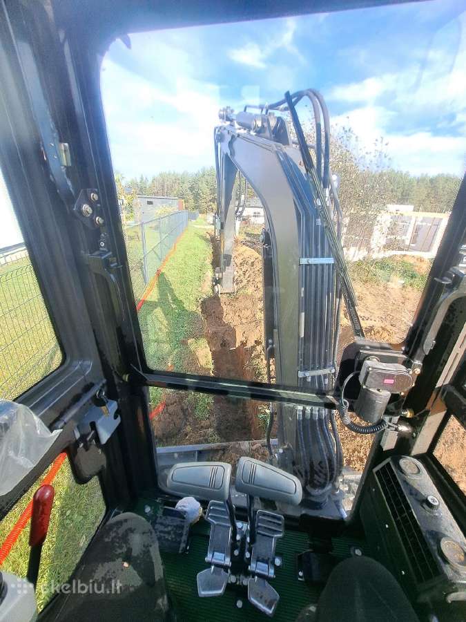 Eskavatoriaus/bobcat nuoma su operatoriumi - nuotraukos Nr. 4