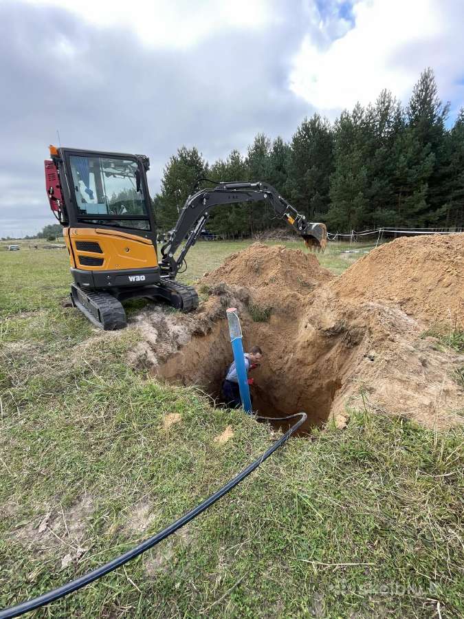 Eskavatoriaus/bobcat nuoma su operatoriumi - nuotraukos Nr. 7