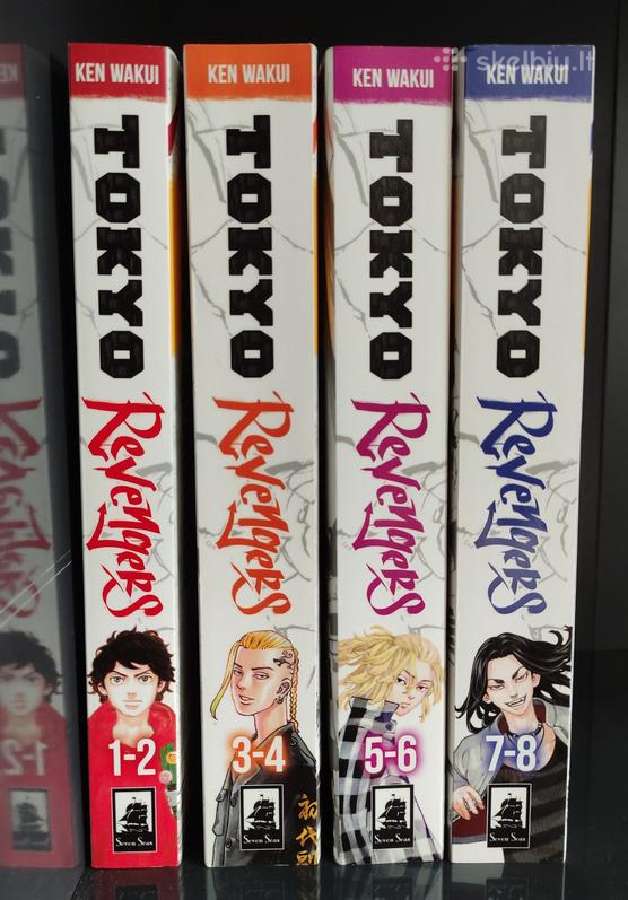 Tokyo Revengers 1-8 Manga