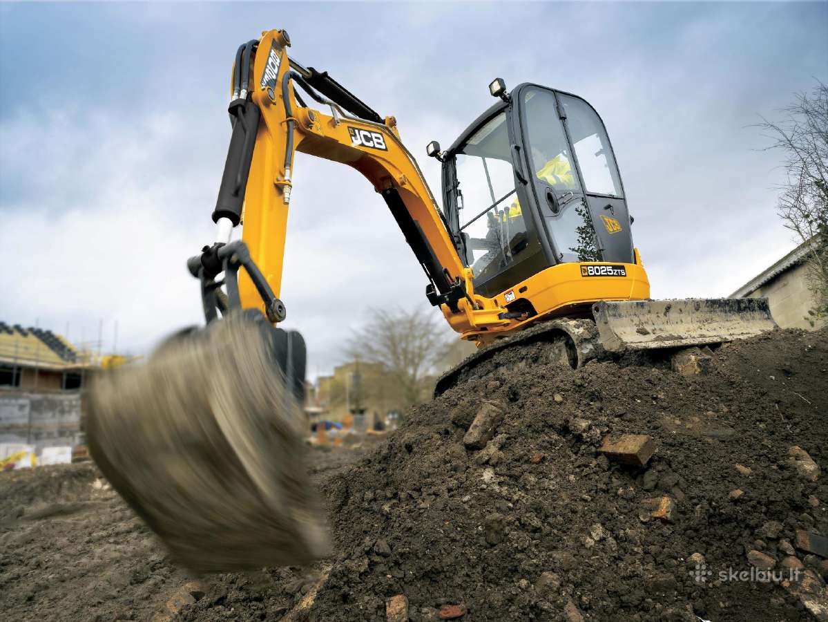 Stiklai JCB 4cx Komatsu Volvo Hidromek - nuotraukos Nr. 6
