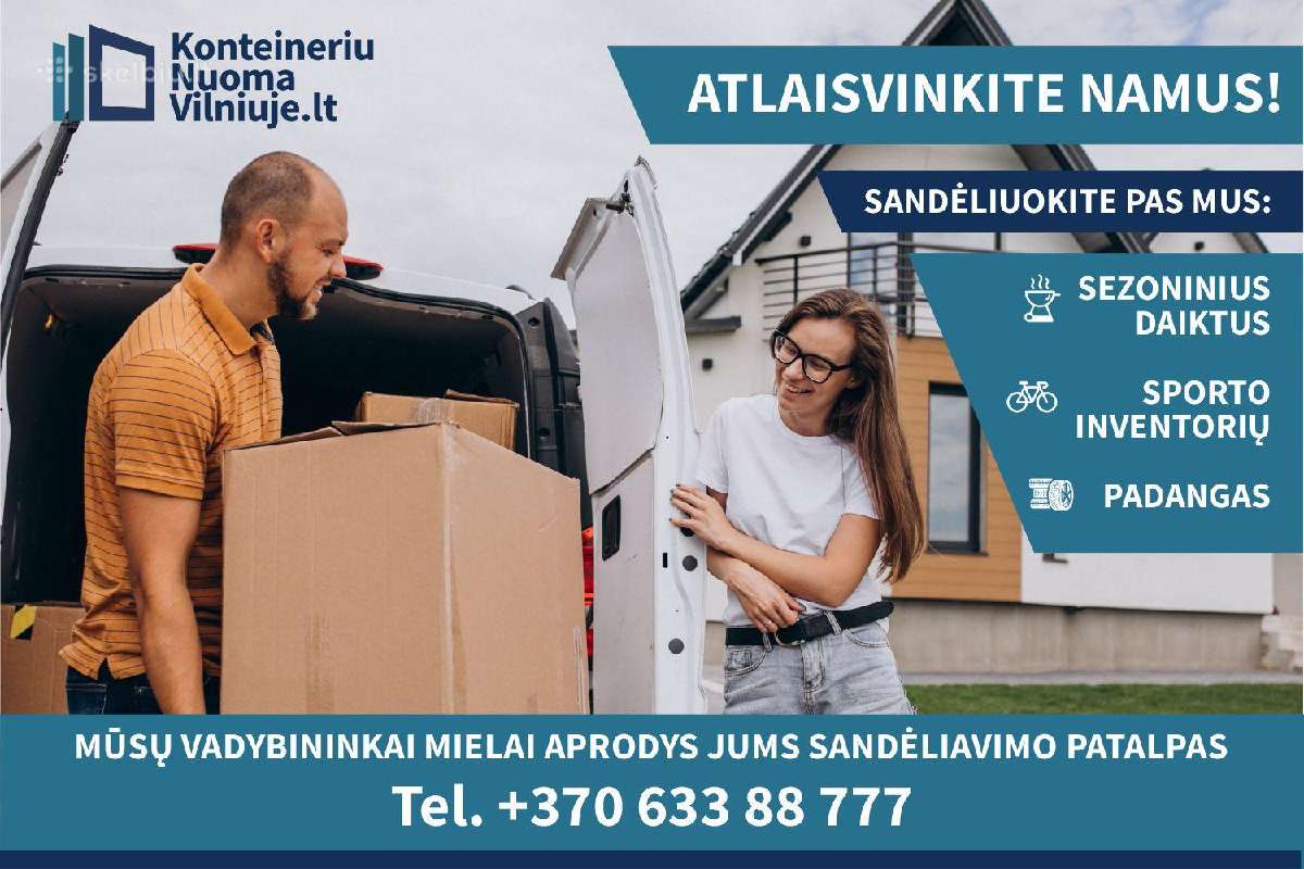 Įvairių dydžių sandėlių nuoma - nuotraukos Nr. 12
