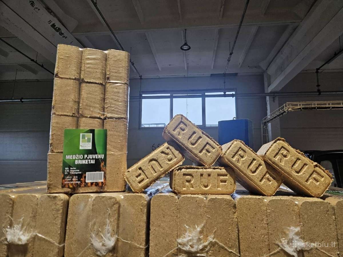 400e Ruf Beržo Briketai - nuotraukos Nr. 2
