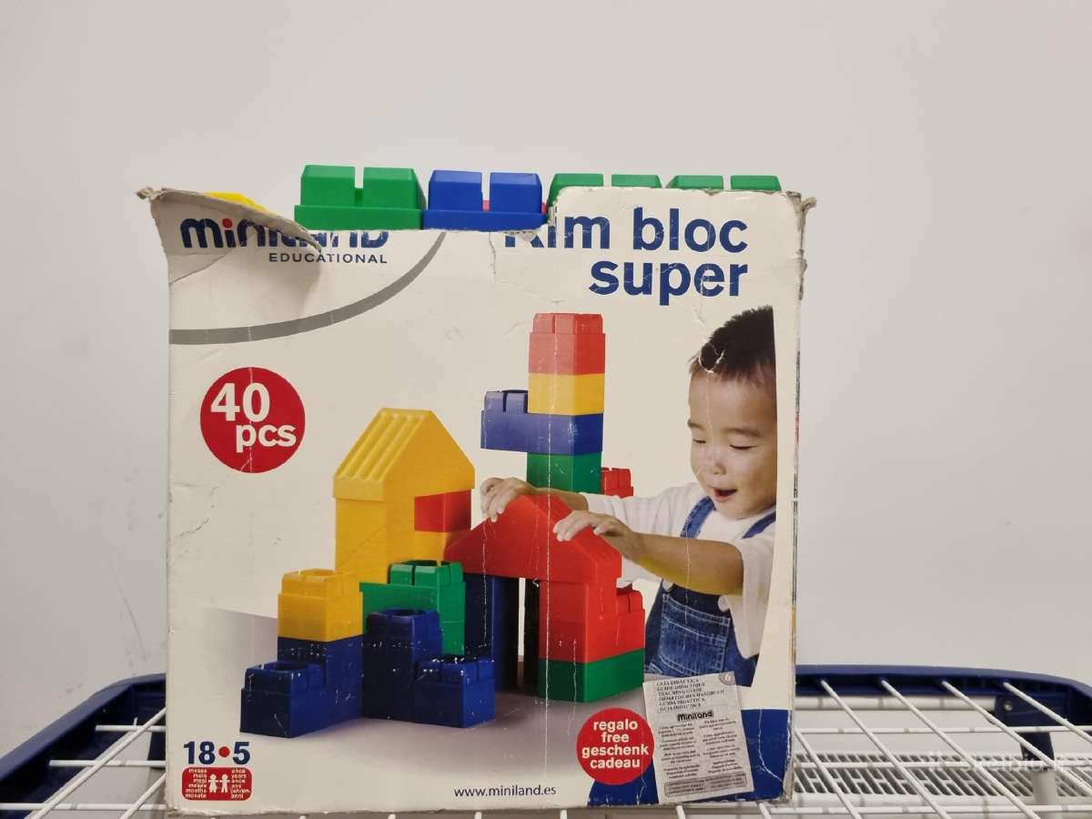 Miniland blokeliai vaikiški. - nuotraukos Nr. 3