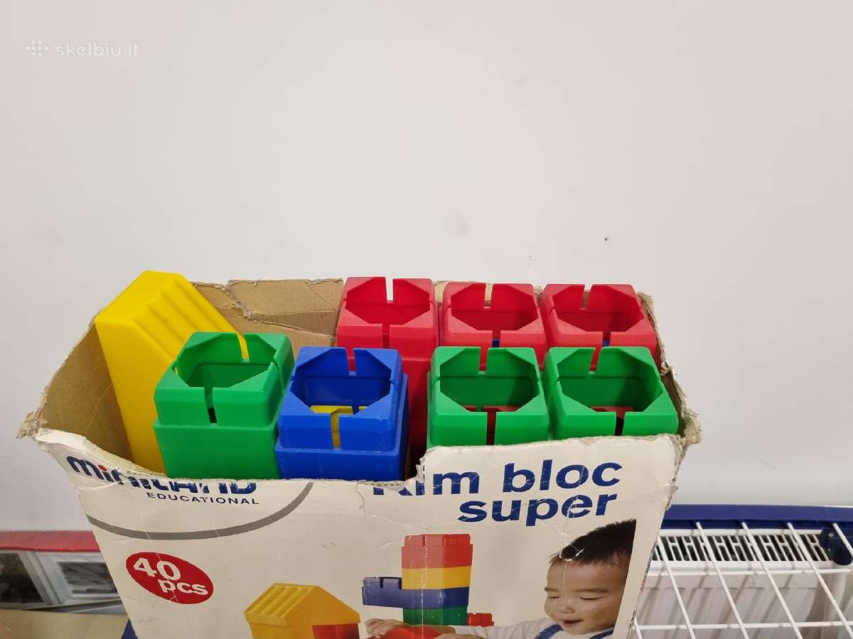Miniland blokeliai vaikiški. - nuotraukos Nr. 5