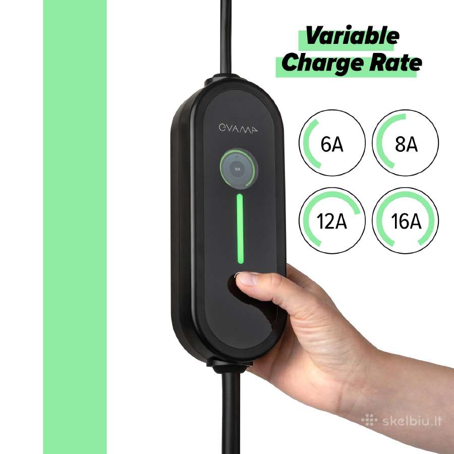 Ev Phev Pakrovėjas su App Type 2 Rozetė 5m 6a-16a - nuotraukos Nr. 3