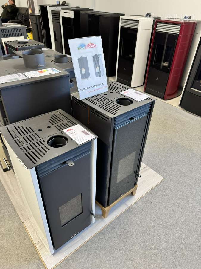 Orinės granulinės krosnelės be elektros