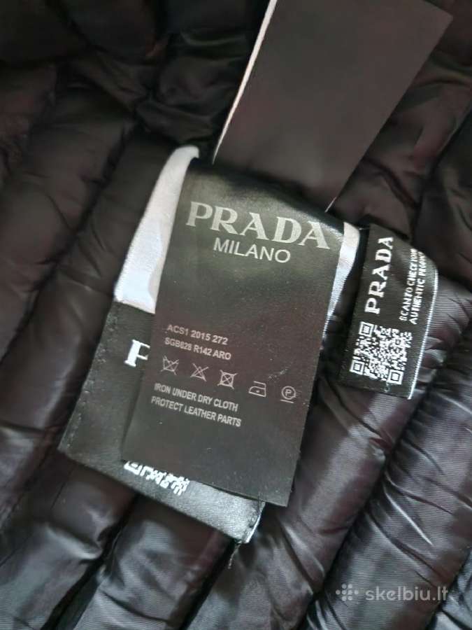 Prada striukė. S dydis - nuotraukos Nr. 13