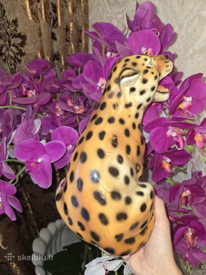 Keramikinis leopardas - nuotraukos Nr. 2
