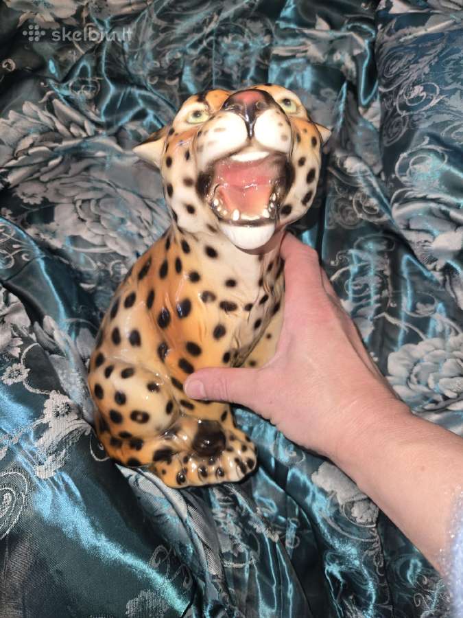 Keramikinis leopardas - nuotraukos Nr. 8