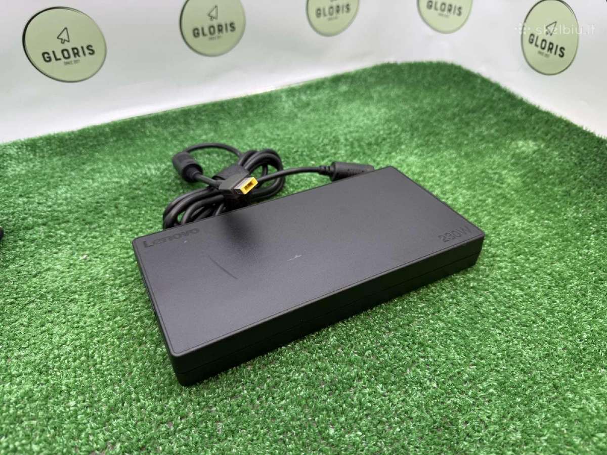 Lenovo 230w Usb Slim Square įkroviklis 20v 11.5a